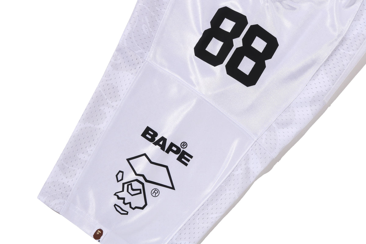 SOLID CAMO MULTI LOGO RELAXED FIT FOOTBALL JERSEY TEE