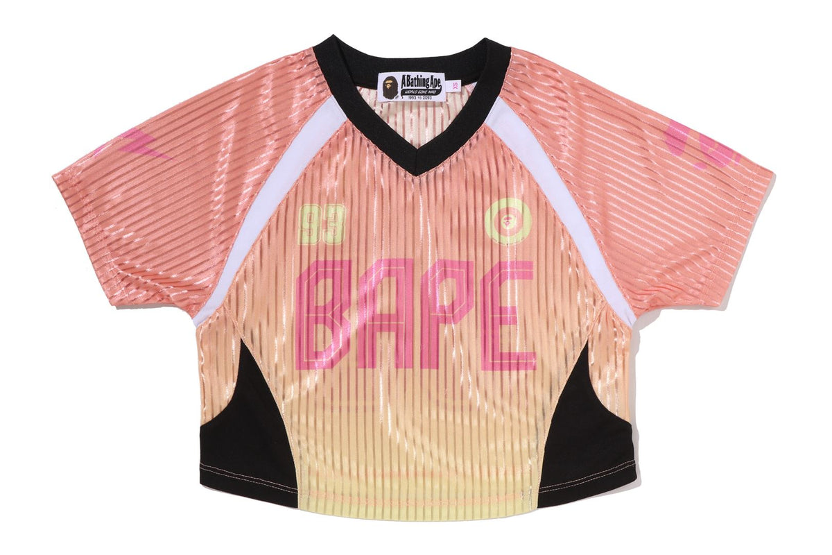 DIP DYE MULTI LOGO MINI TEE LADIES