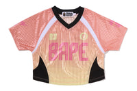 DIP DYE MULTI LOGO MINI TEE LADIES