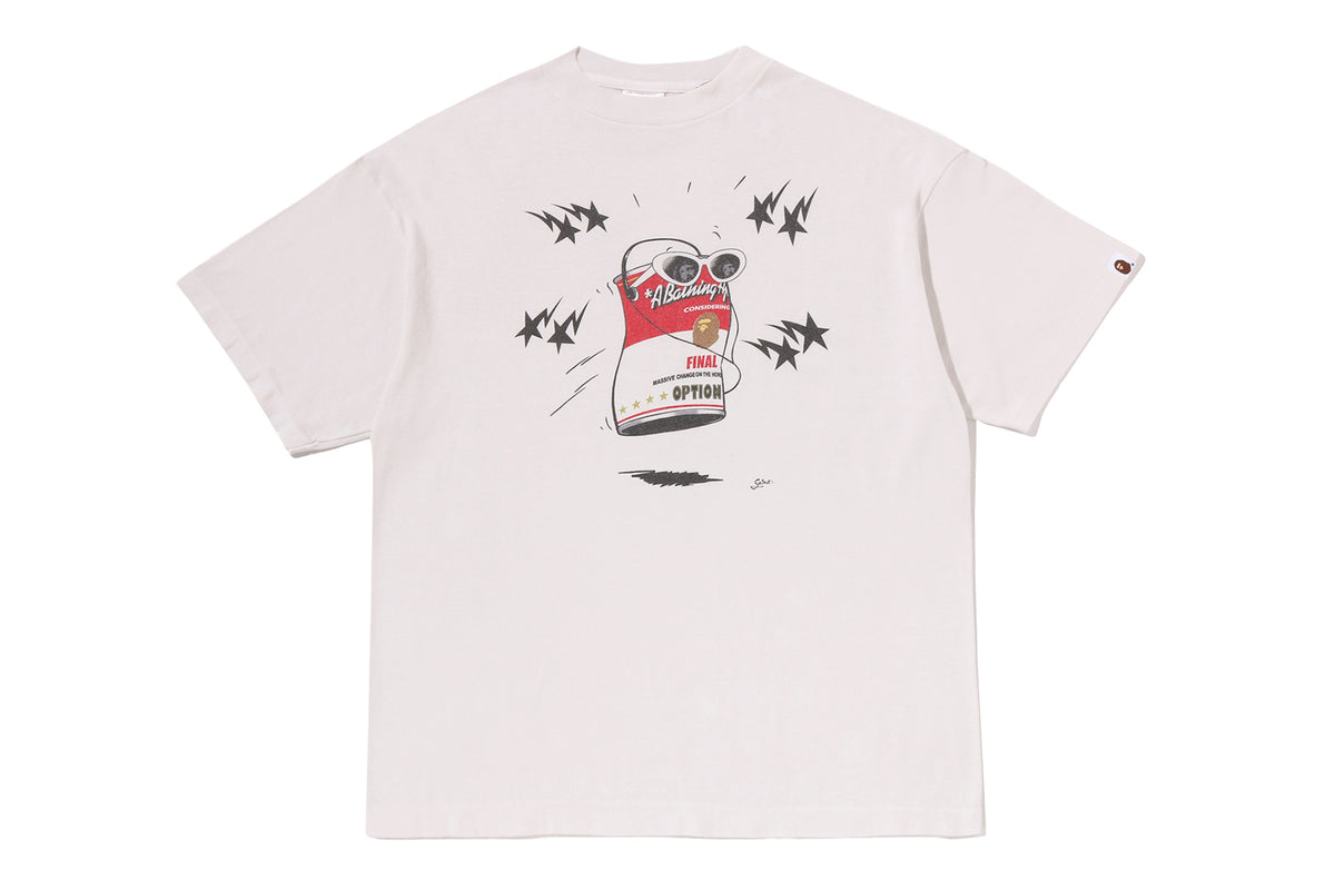 BAPE X SAINT MXXXXXX DANCING CAN TEE