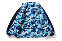 BAPE MENS ABC CAMO REVERSIBLE DOWN JACKET