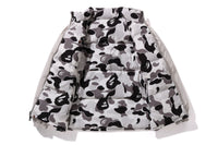 BAPE MENS ABC CAMO REVERSIBLE DOWN JACKET