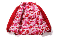 BAPE MENS ABC CAMO REVERSIBLE DOWN JACKET