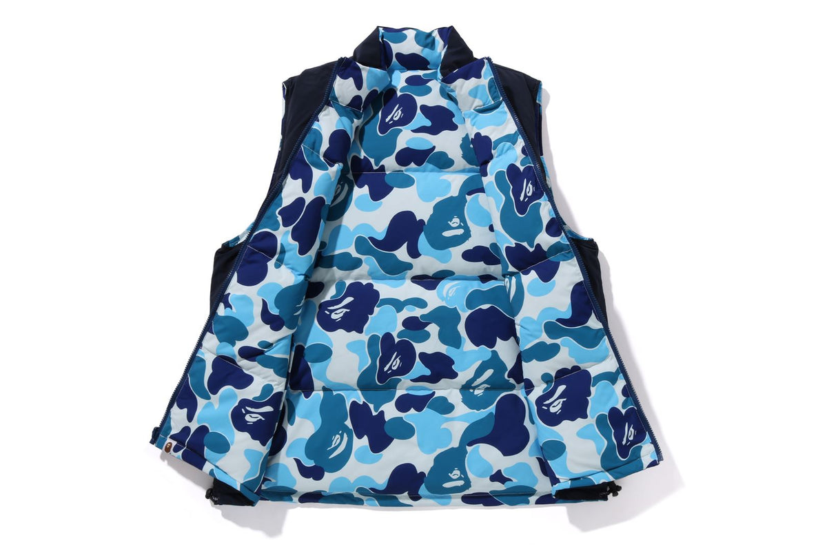 ABC CAMO REVERSIBLE DOWN VEST MENS
