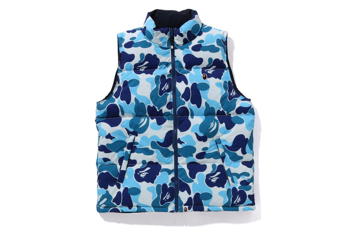 ABC CAMO REVERSIBLE DOWN VEST MENS