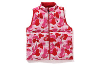 ABC CAMO REVERSIBLE DOWN VEST MENS