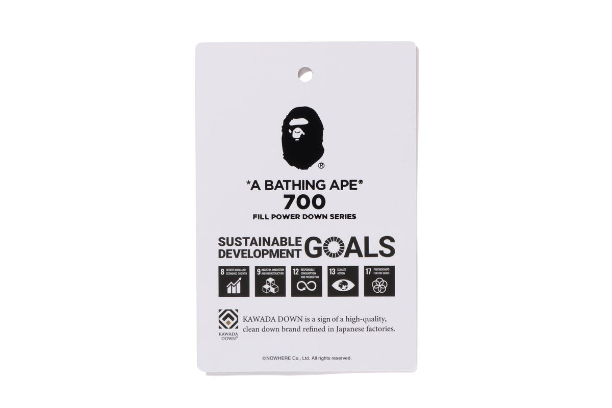BAPE MENS GORE-TEX DOWN JACKET