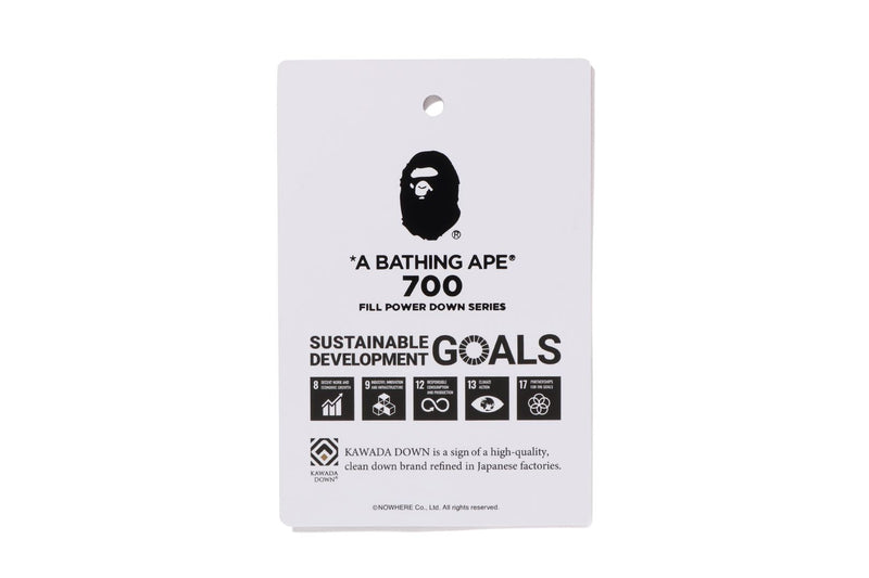 BAPE 1ST CAMO NYLON DOWN  LONG SLEEVE JACKET MENS
