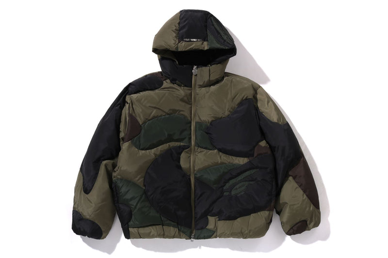 BAPE 1ST CAMO NYLON DOWN  LONG SLEEVE JACKET MENS