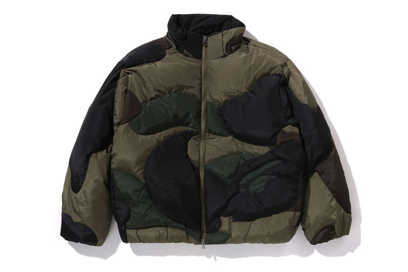 BAPE 1ST CAMO NYLON DOWN  LONG SLEEVE JACKET MENS