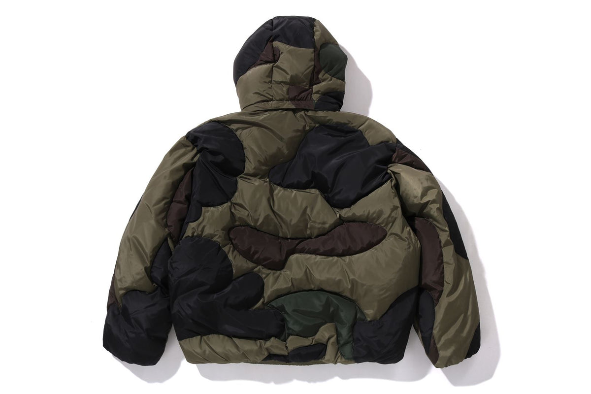 BAPE 1ST CAMO NYLON DOWN  LONG SLEEVE JACKET MENS