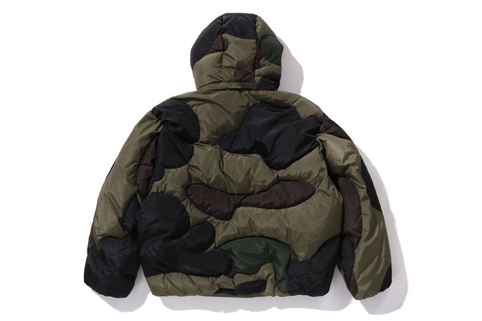 BAPE 1ST CAMO NYLON DOWN  LONG SLEEVE JACKET MENS