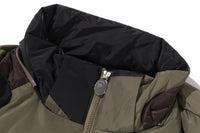 BAPE 1ST CAMO NYLON DOWN  LONG SLEEVE JACKET MENS