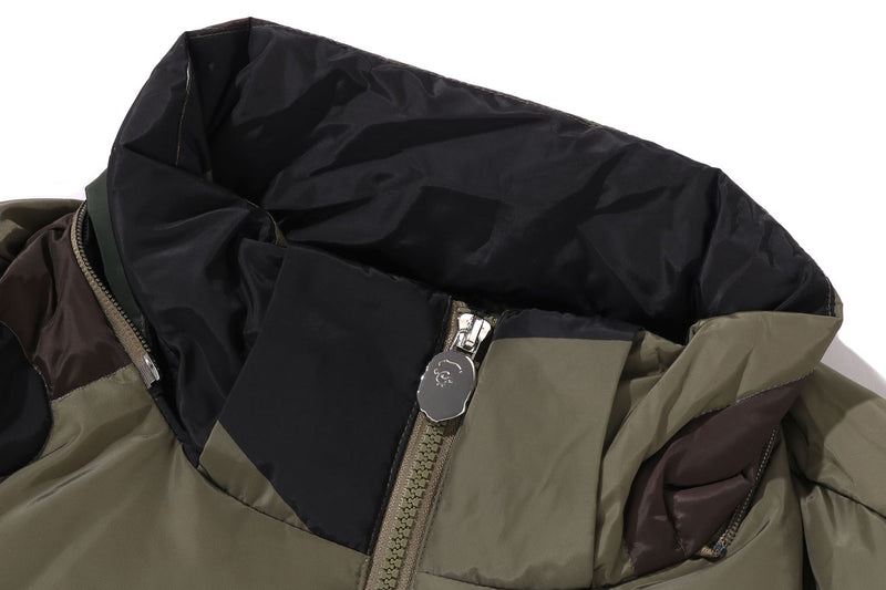 BAPE 1ST CAMO NYLON DOWN  LONG SLEEVE JACKET MENS