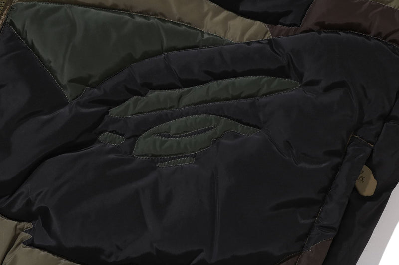 BAPE 1ST CAMO NYLON DOWN  LONG SLEEVE JACKET MENS