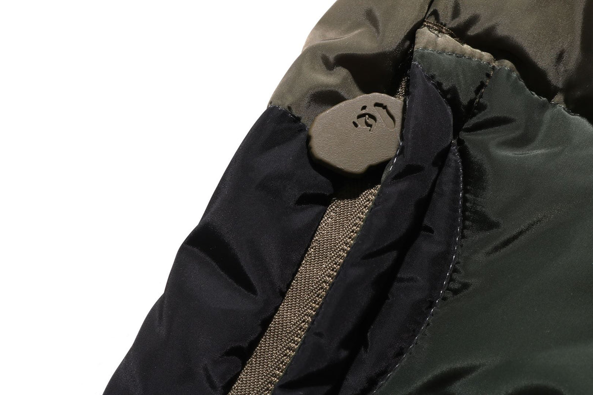 BAPE 1ST CAMO NYLON DOWN  LONG SLEEVE JACKET MENS