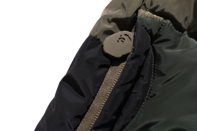 BAPE 1ST CAMO NYLON DOWN  LONG SLEEVE JACKET MENS