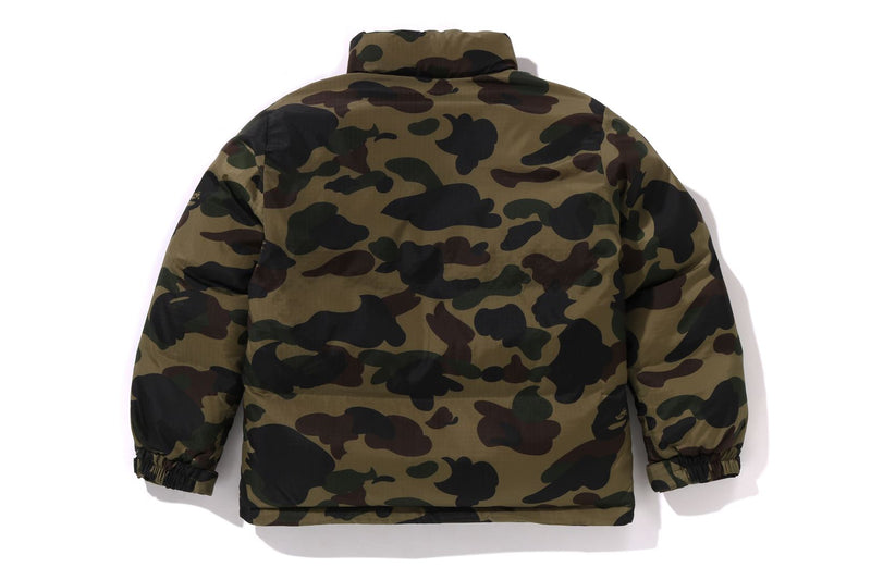 BAPE KIDS NYLON 1ST CAMO DOWN JACKET