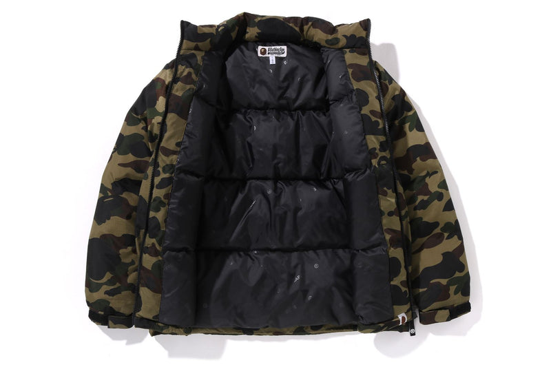 BAPE KIDS NYLON 1ST CAMO DOWN JACKET