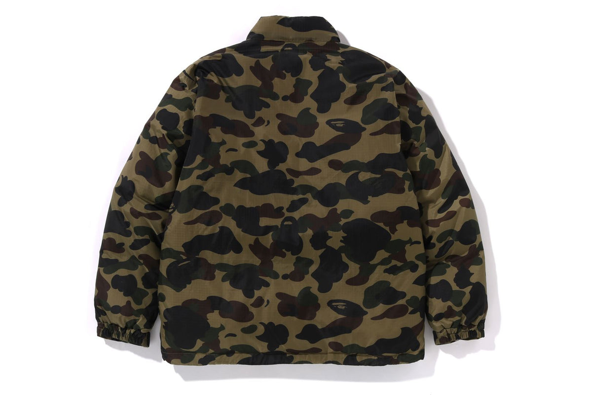 BAPE KIDS NYLON 1ST CAMO DOWN JACKET
