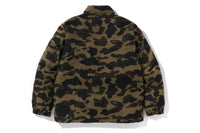 BAPE KIDS NYLON 1ST CAMO DOWN JACKET