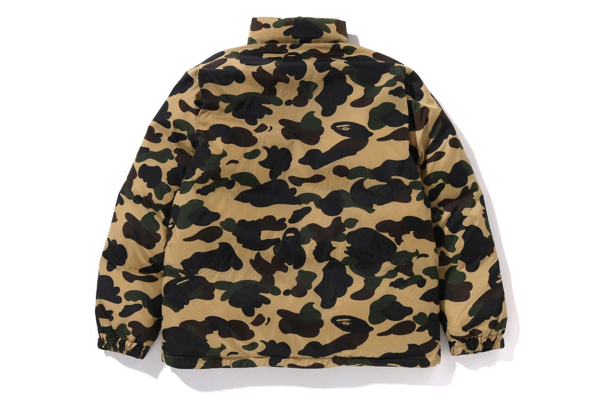 BAPE KIDS NYLON 1ST CAMO DOWN JACKET