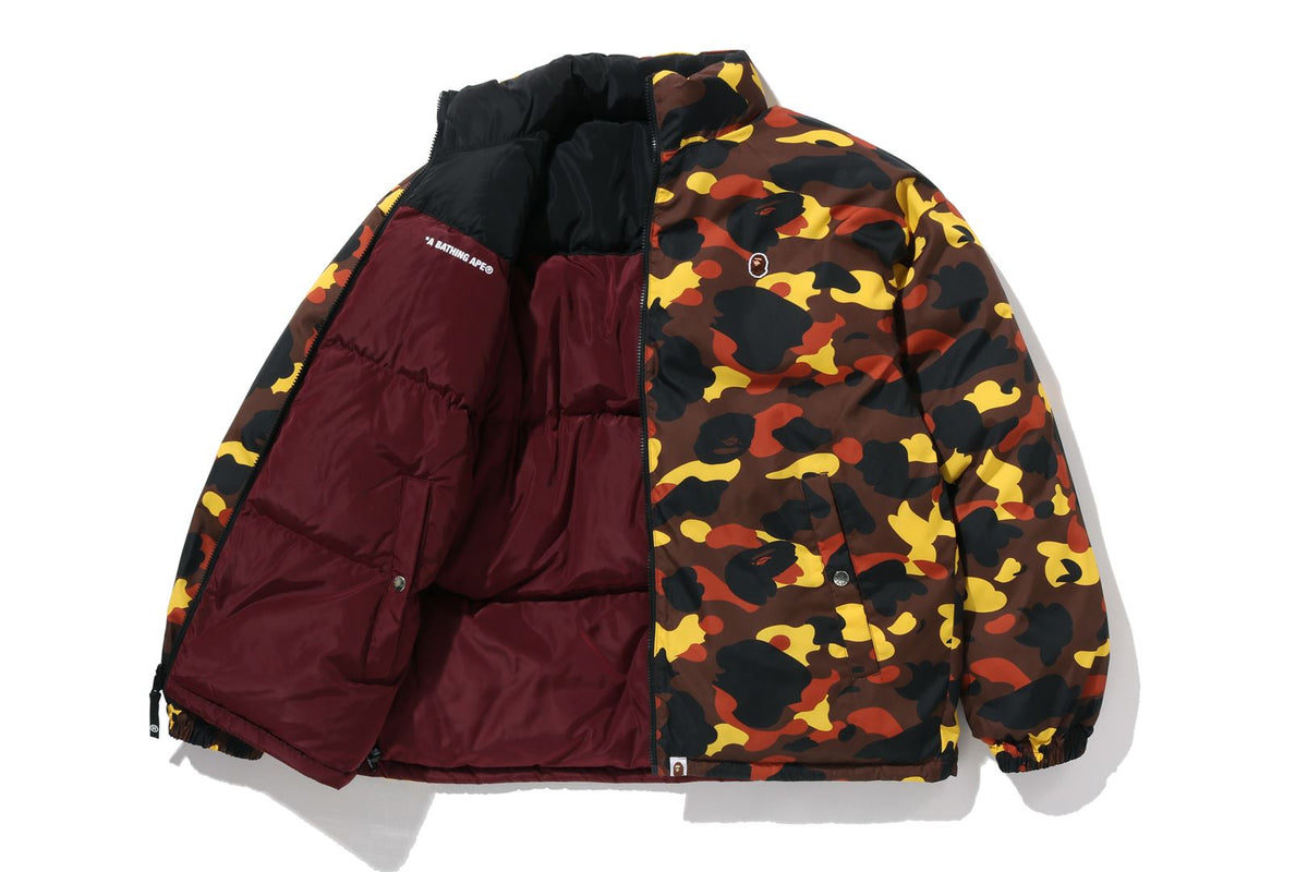 1ST CAMO REVERSIBLE DOWN JACKET