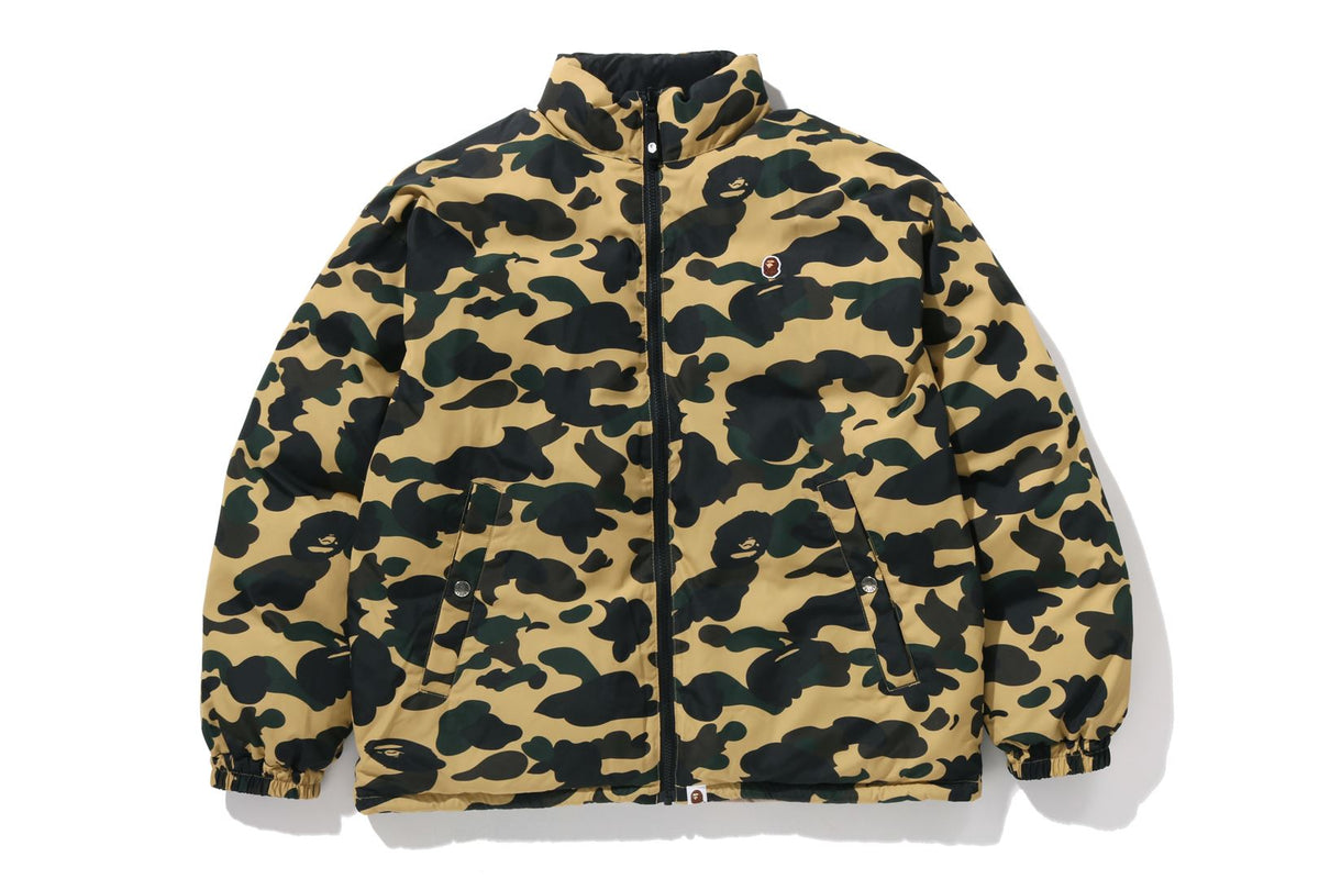 1ST CAMO REVERSIBLE DOWN JACKET