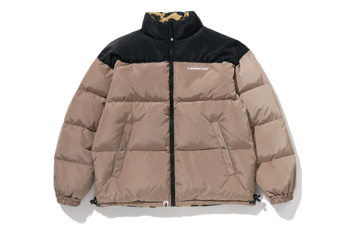 1ST CAMO REVERSIBLE DOWN JACKET