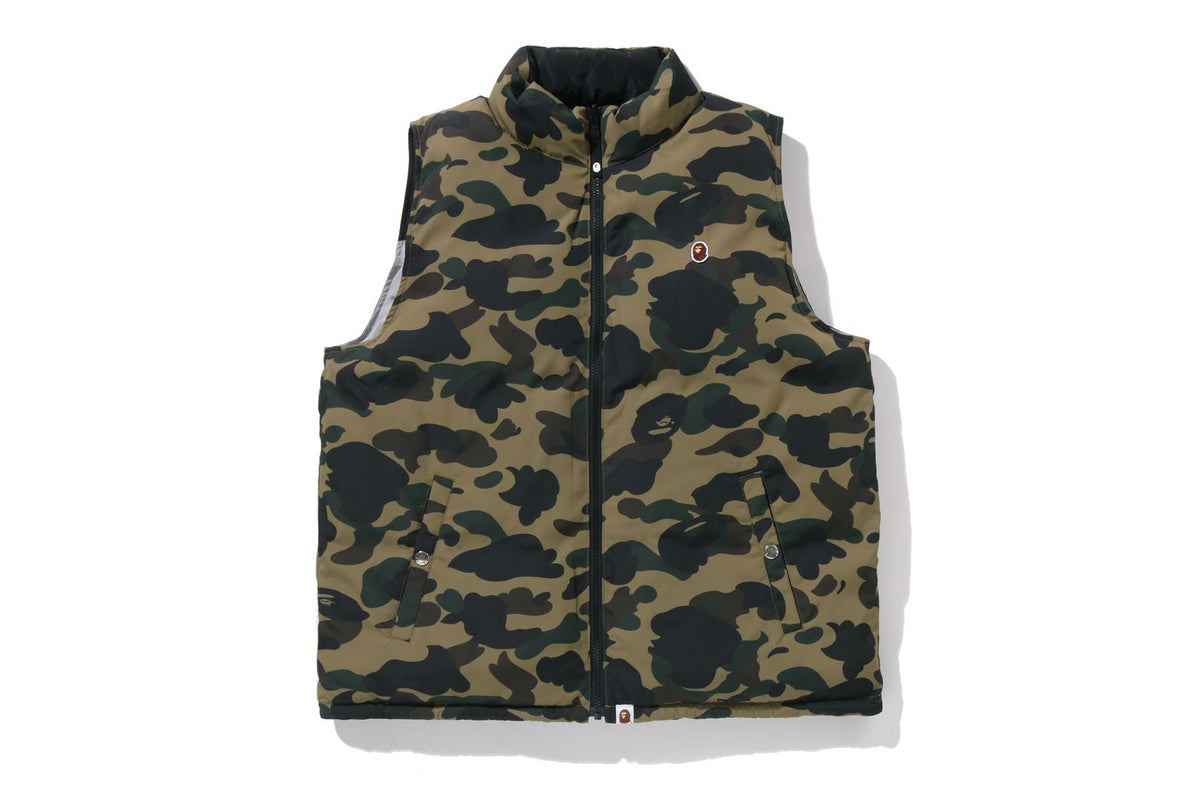 1ST CAMO REVERSIBLE DOWN JACKET