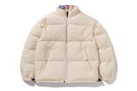 ART CAMO REVERSIBLE DOWN JACKET