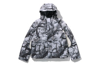 TREE EDGE CAMO METAL LOGO DOWN JACKET