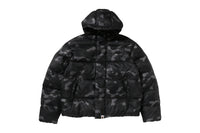 COLOR CAMO DOWN JACKET