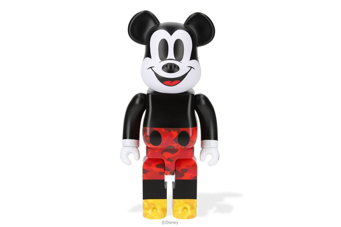 BAPE® X MICKEY MOUSE ORIGINAL COLOR BE@RBRICK 100% & 400%