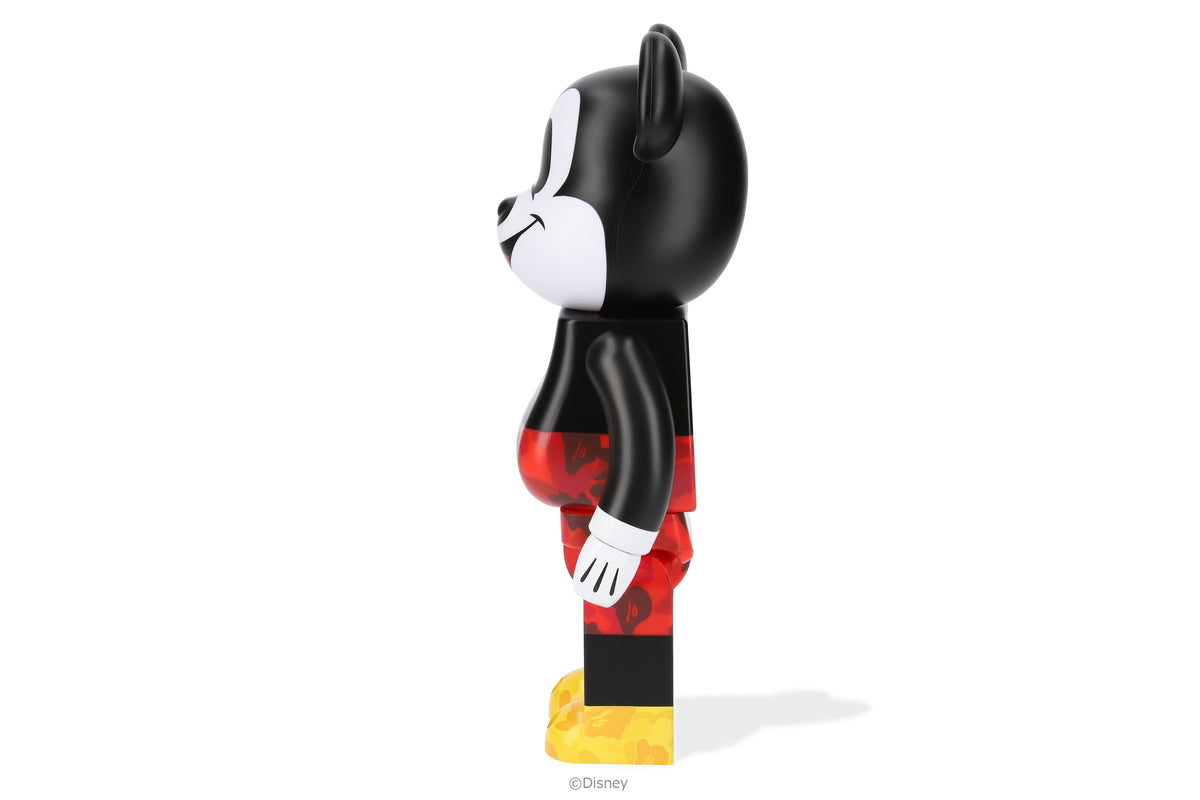 BAPE X MICKEY MOUSE ORIGINAL COLOR BE@RBRICK 100% & 400%
