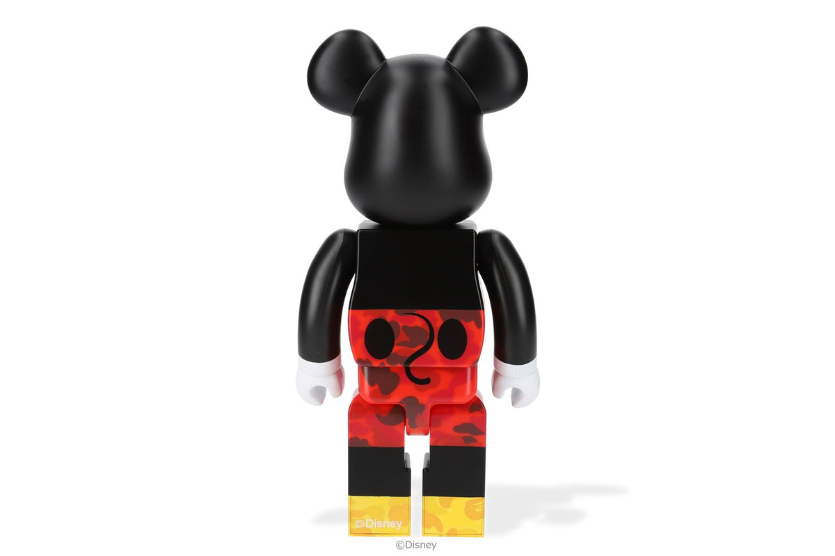 BAPE X MICKEY MOUSE ORIGINAL COLOR BE@RBRICK 100% & 400%