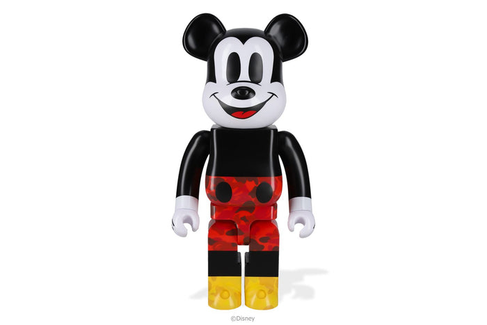 BAPE® X MICKEY MOUSE ORIGINAL COLOR BE@RBRICK 1000%