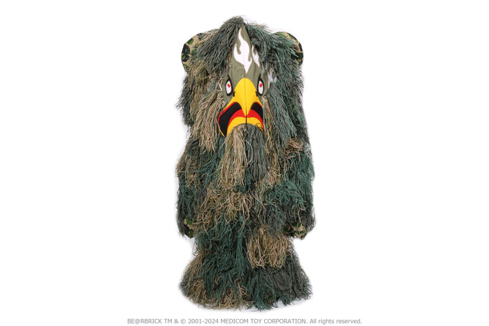 BAPE X READYMADE EAGLE GHILLIE SUIT BE@RBRICK 100% & 1000% JACKET