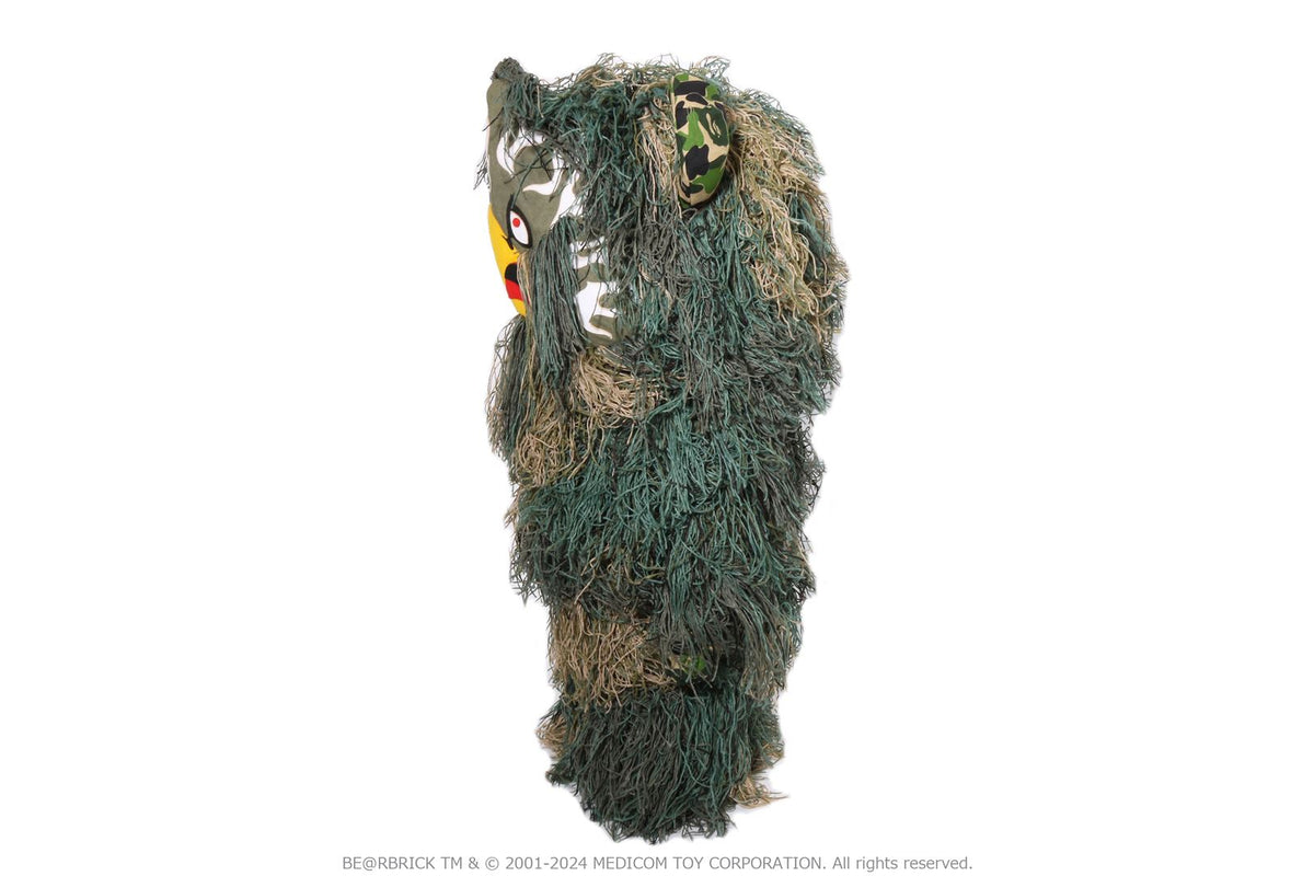 BAPE X READYMADE EAGLE GHILLIE SUIT BE@RBRICK 100% & 1000% JACKET