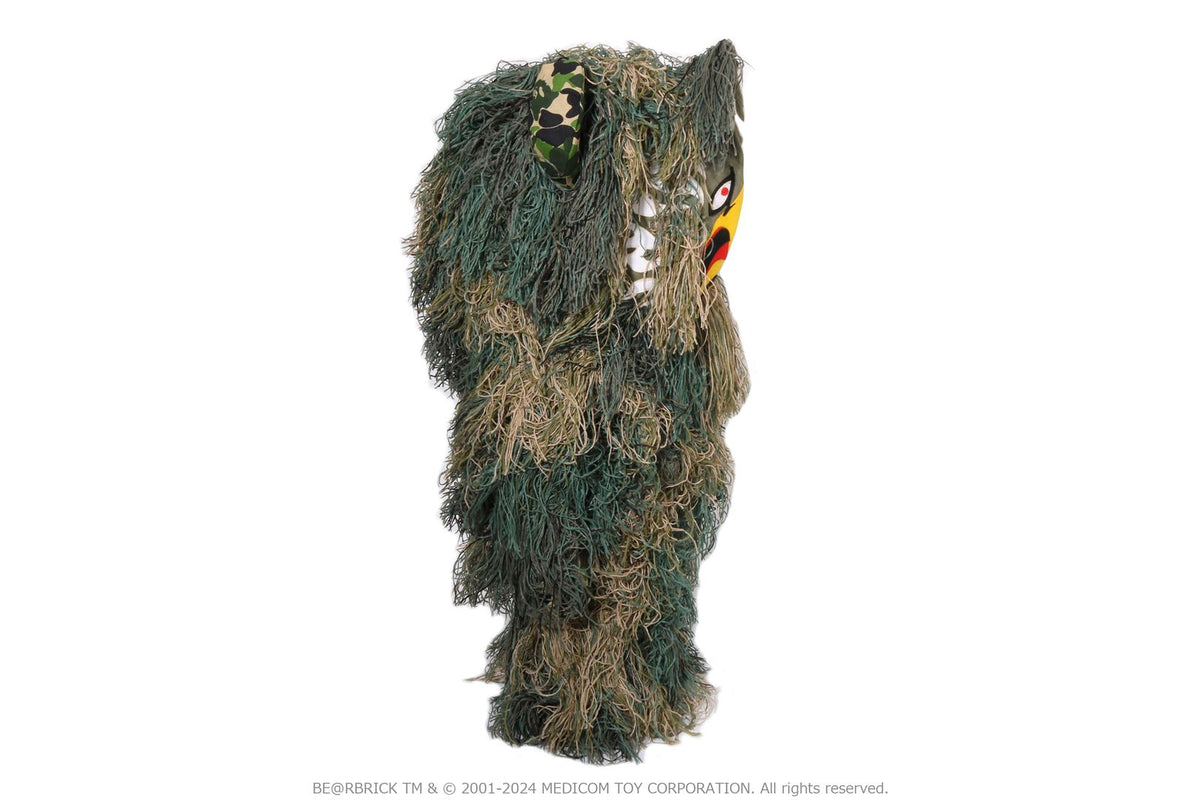 BAPE X READYMADE EAGLE GHILLIE SUIT BE@RBRICK 100% & 1000% JACKET
