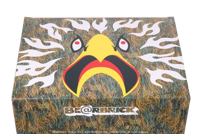 BAPE X READYMADE EAGLE GHILLIE SUIT BE@RBRICK 100% & 1000% JACKET