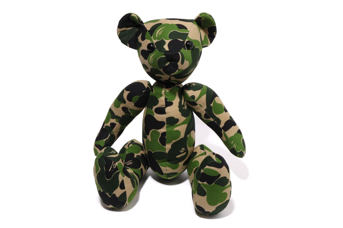 ABC CAMO BEAR PLUSH DOLL 35CM