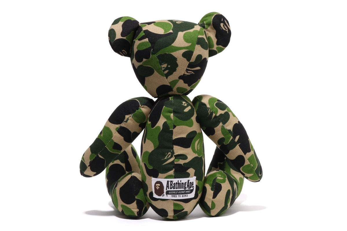 ABC CAMO BEAR PLUSH DOLL 35CM