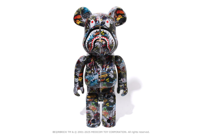 LEGACY CAMO SHARK BE@RBRICK