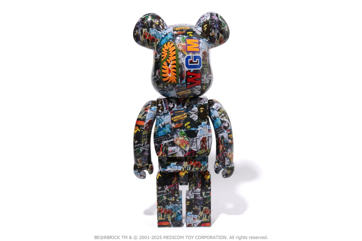 LEGACY CAMO SHARK BE@RBRICK