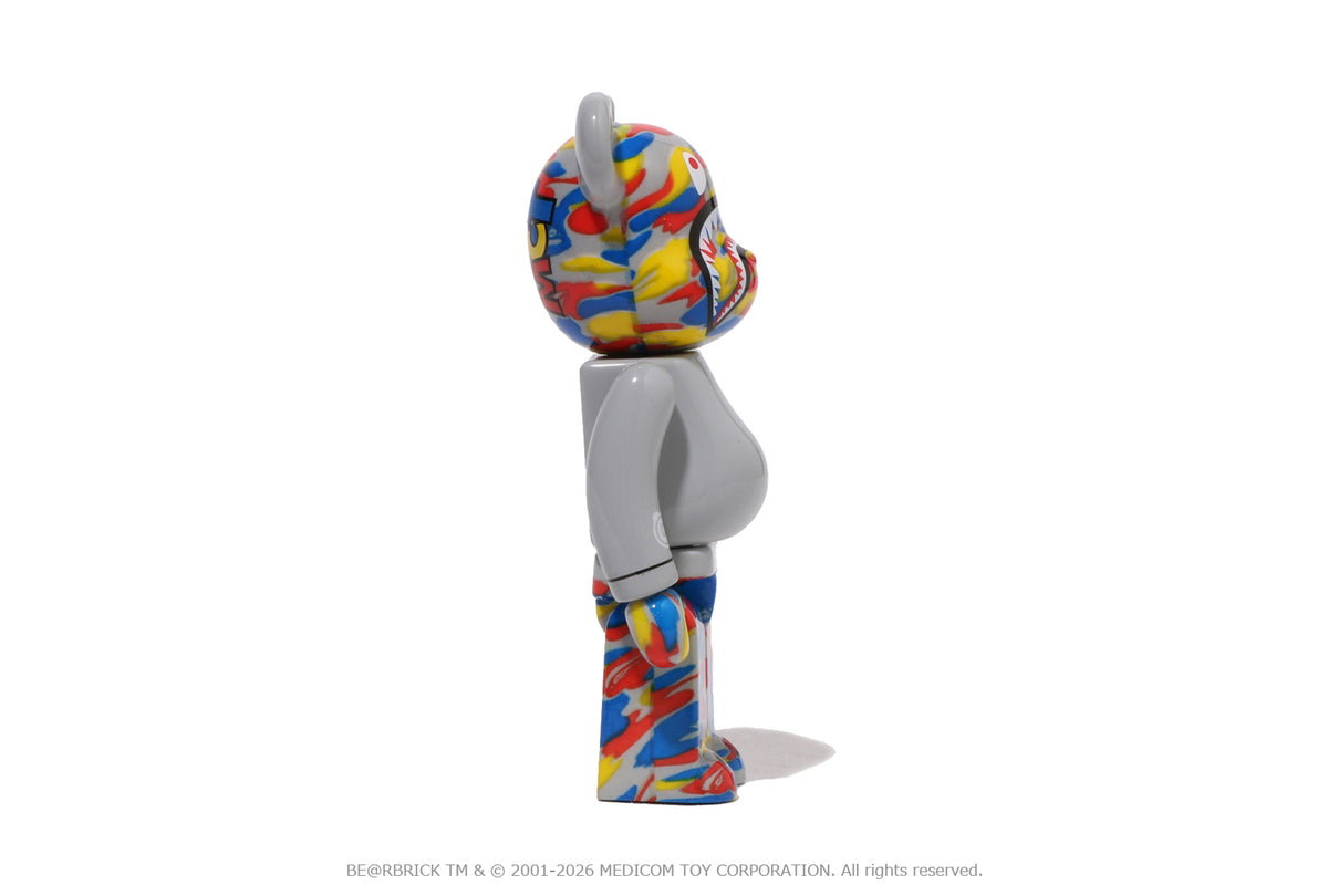 BAPE X MEDICOM TOY 30TH ANNIV.SHARK HOODIE BE@RBRICK 100%&400%