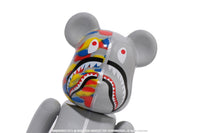 BAPE X MEDICOM TOY 30TH ANNIV.SHARK HOODIE BE@RBRICK 100%&400%