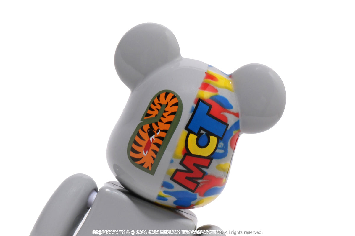 BAPE X MEDICOM TOY 30TH ANNIV.SHARK HOODIE BE@RBRICK 100%&400%
