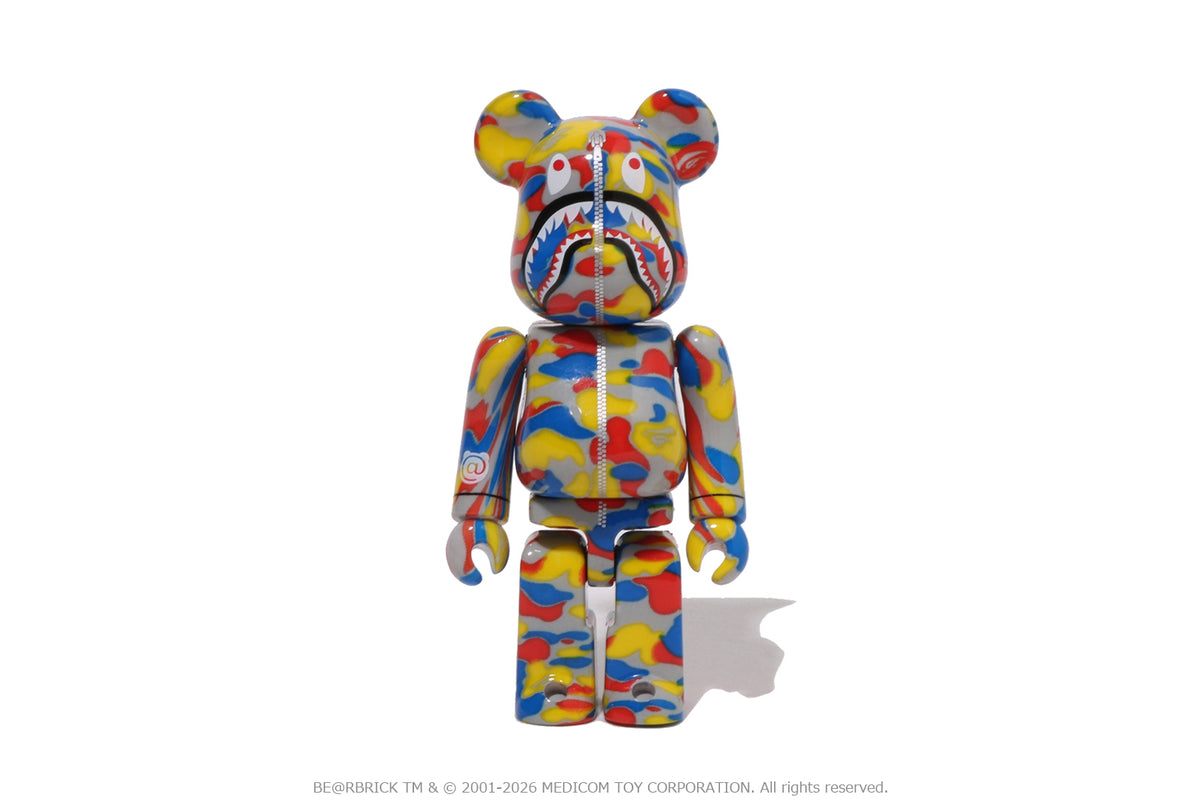 BAPE X MEDICOM TOY 30TH ANNIV.SHARK HOODIE BE@RBRICK 100%&400%