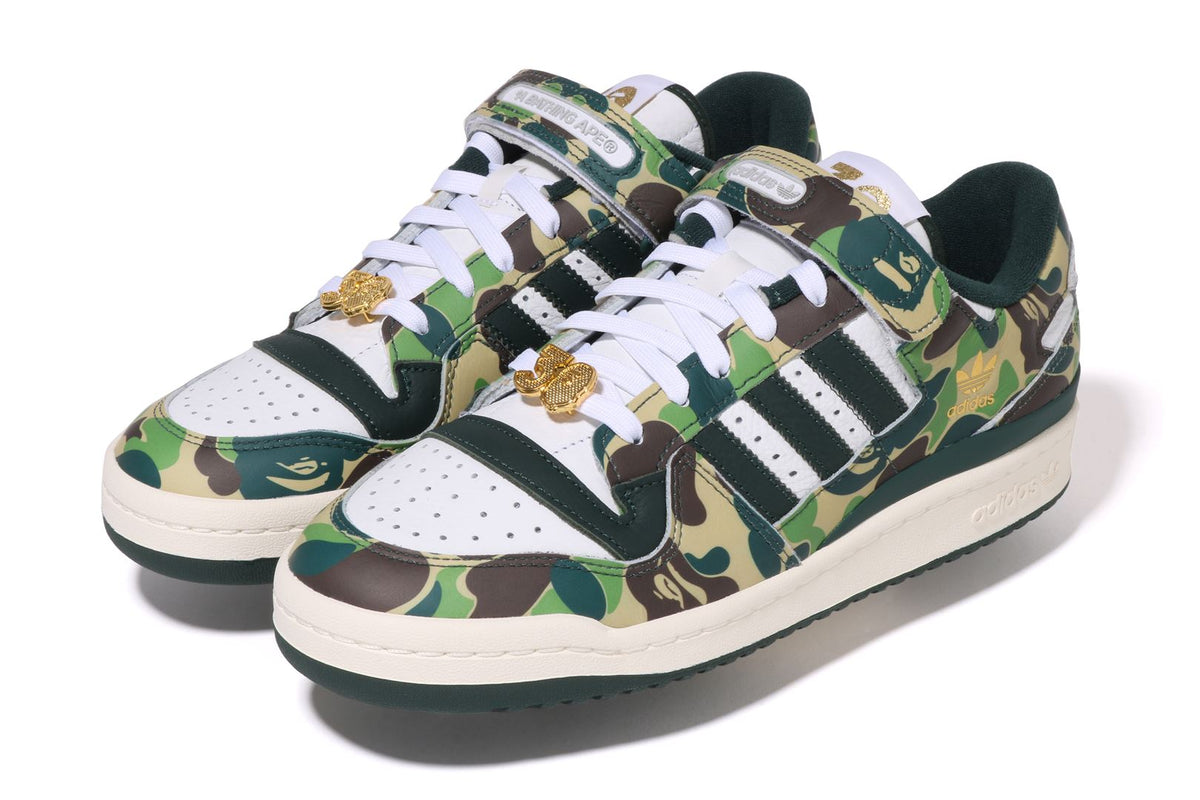 BAPEÂ® X ADIDAS FORUM 84 LOW ABC CAMO MENS